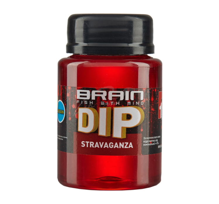 Дип для бойлов Brain F1 Stravaqanza (клубника/икра) 100ml - 1 Дип для бойлов Brain F1 Stravaqanza (клубника/икра) 100ml - 1