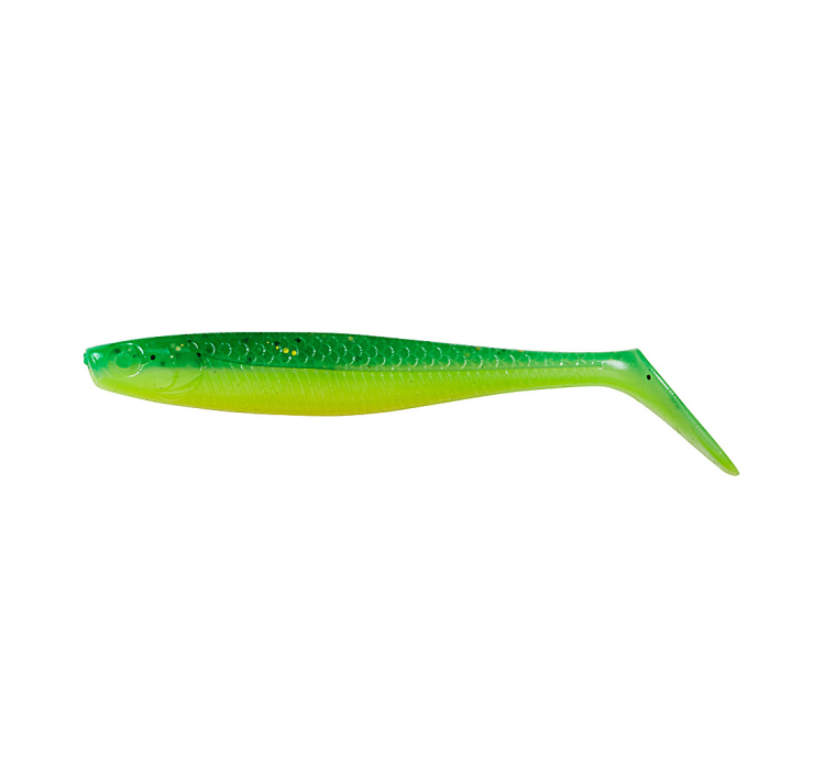 Силіконова приманка DAM Effzett Slim Shad Paddle Tail 10 см uv green/lime (pak 48) (1 шт.) - 1 Силіконова приманка DAM Effzett Slim Shad Paddle Tail 10 см uv green/lime (pak 48) (1 шт.) - 1