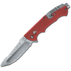 Ніж складний Gerber Hinderer Rescue серрейторне лезо коробка