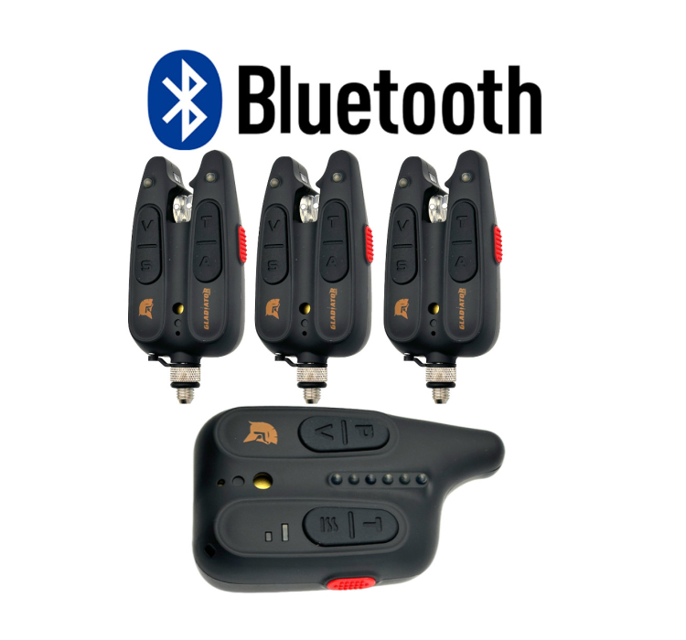 Набір сигналізаторів GLADIATOR BL1518 3+1 Black з пейджером+BLUETOOTH Набір сигналізаторів GLADIATOR BL1518 3+1 Black з пейджером+BLUETOOTH