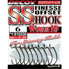 Крючок Decoy Worm19 S.S. Hook #10 (10 шт/уп)