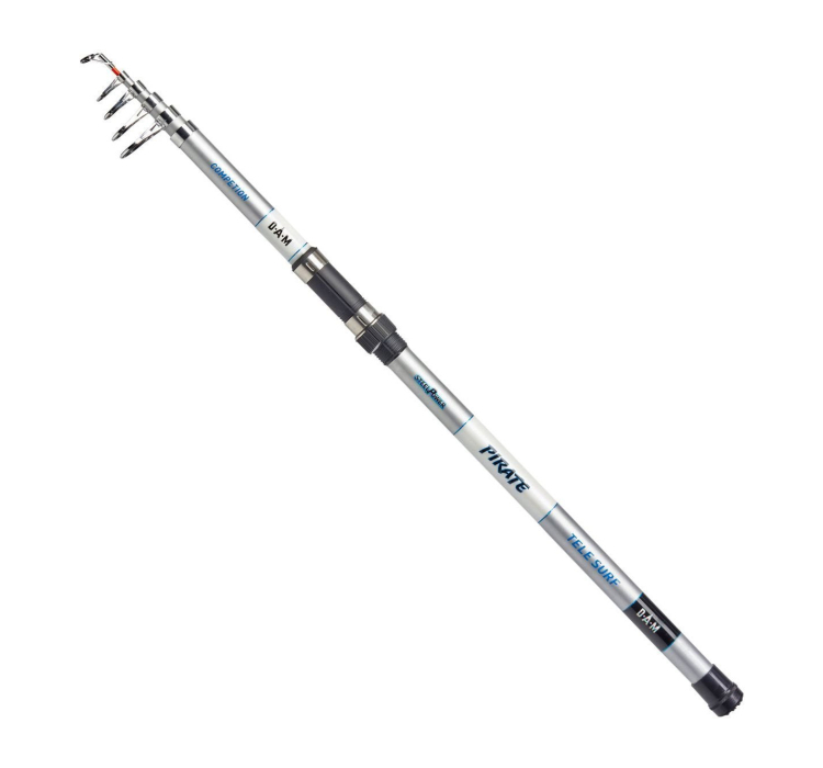 Серфове вудилище Dam Steelpower Pirate Tele Surf 390 (100-250г) - 1 Серфове вудилище Dam Steelpower Pirate Tele Surf 390 (100-250г) - 1