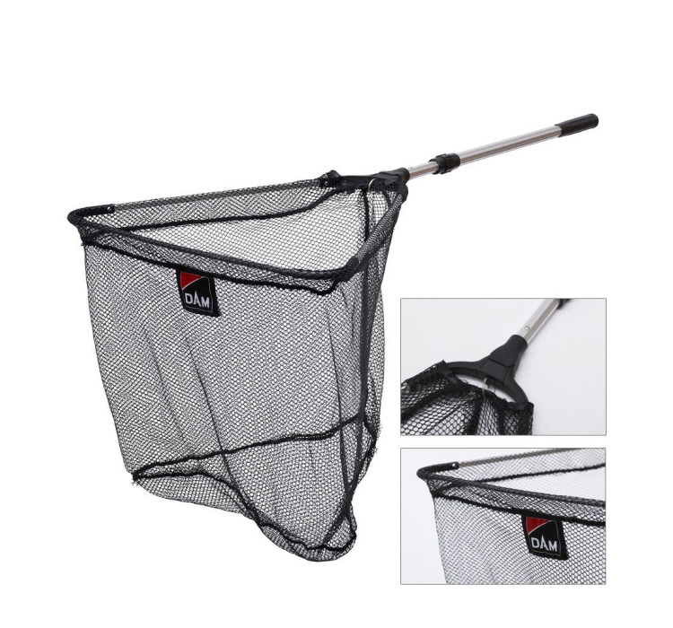 Підсак розкладний DAM Base-X з сіткою (довжина 1.80м голова 60см х 60см) - 1 Підсак розкладний DAM Base-X з сіткою (довжина 1.80м голова 60см х 60см) - 1