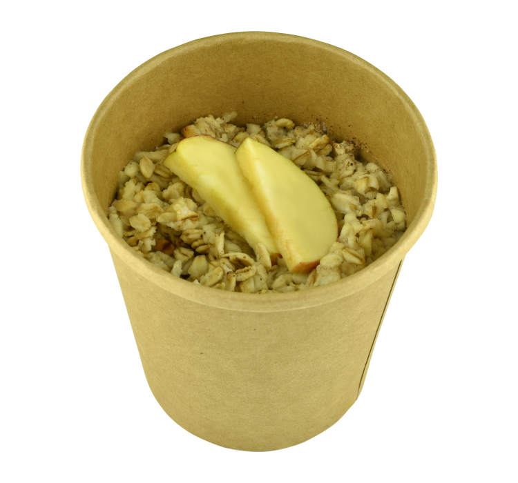 Вівсяна каша з яблуком Happy Elk прозора упаковка - 2 Вівсяна каша з яблуком Happy Elk прозора упаковка - 2