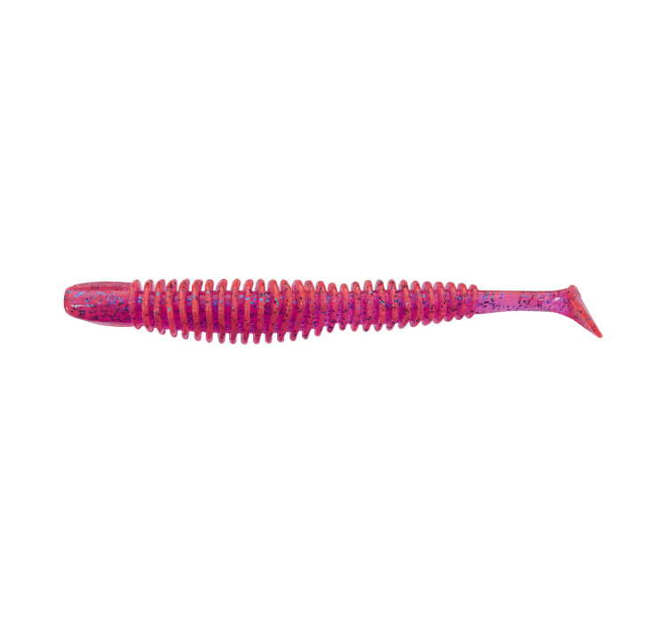Силиконовая приманка Reins Bubbring Shad 4" 443 Pink Sardine (8 шт./пач.) - 1 Силиконовая приманка Reins Bubbring Shad 4" 443 Pink Sardine (8 шт./пач.) - 1