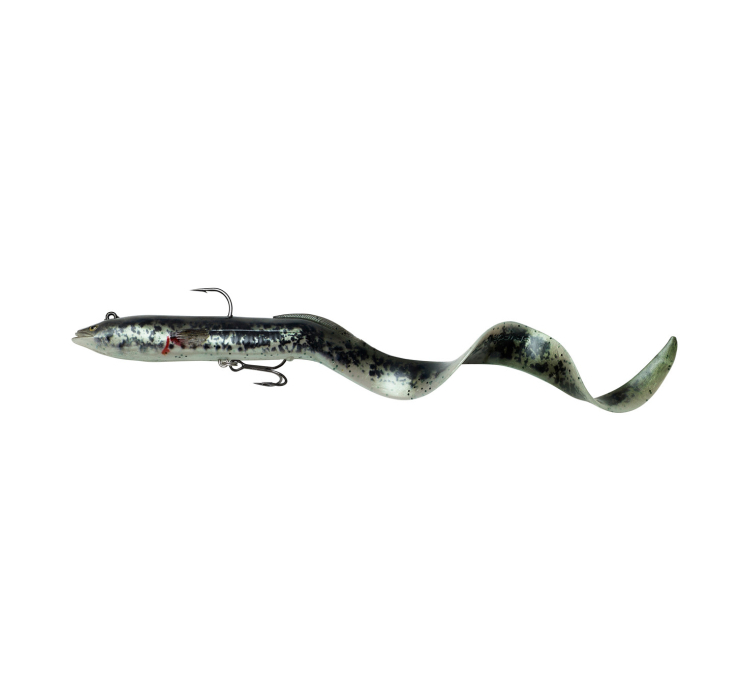 Силиконовая приманка Savage Gear 4D Real Eel 300mm 80.0g Black/Green/Pearl PHP (поштучно) (1 шт.) - 1 Силиконовая приманка Savage Gear 4D Real Eel 300mm 80.0g Black/Green/Pearl PHP (поштучно) (1 шт.) - 1