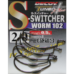 Крючок Decoy Worm102 S-Switcher #4/0 (4 шт/уп)