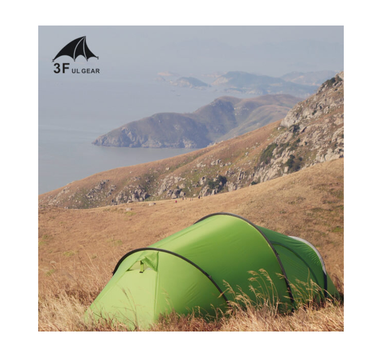 Палатка двухместная 3F Ul Gear Taihang 2 210T 3 season темно-зеленый - 9 Палатка двухместная 3F Ul Gear Taihang 2 210T 3 season темно-зеленый - 9