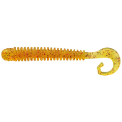 Силиконовая приманка Reins G-Tail Saturn 4" 566 Motor Oil Red Flake (12 шт./пач.)