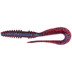 Силіконова приманка Keitech Mad Wag Slim 4.5" (9 шт/пак) к:ea#03 grape