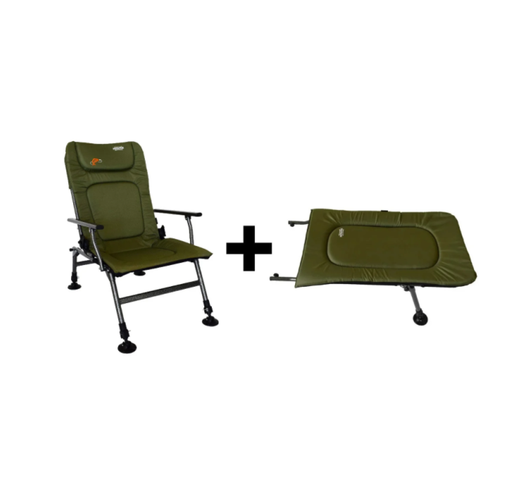 Крісло рибальське, коропове Novator SR-2 + Підставка Novator POD-1 - 1 Крісло рибальське, коропове Novator SR-2 + Підставка Novator POD-1 - 1