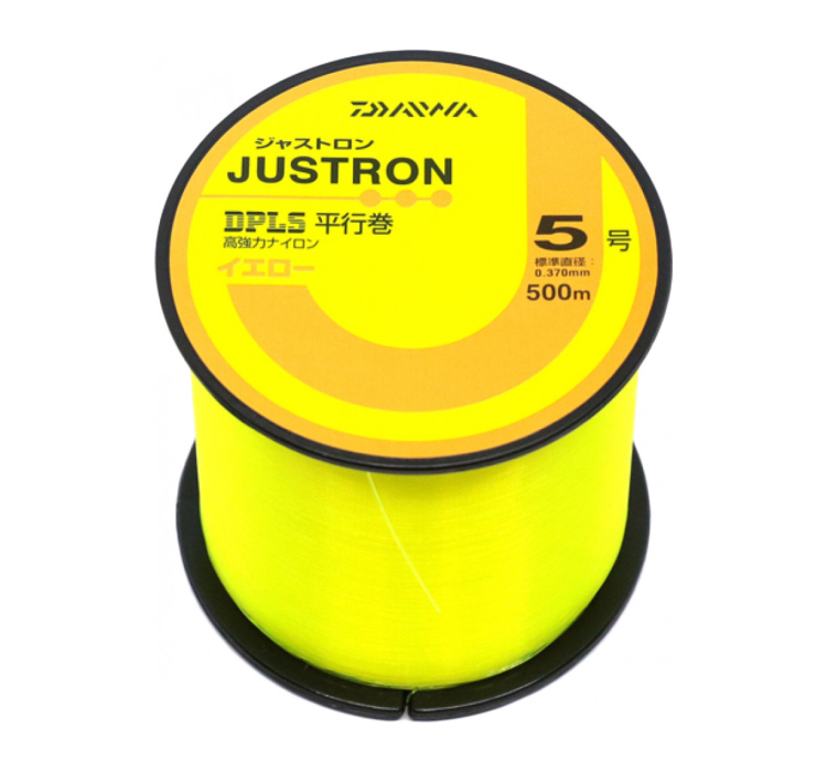 Леска Daiwa Justron DPLS Y 0.235 мм 3.7 кг 500м - 1 Леска Daiwa Justron DPLS Y 0.235 мм 3.7 кг 500м - 1