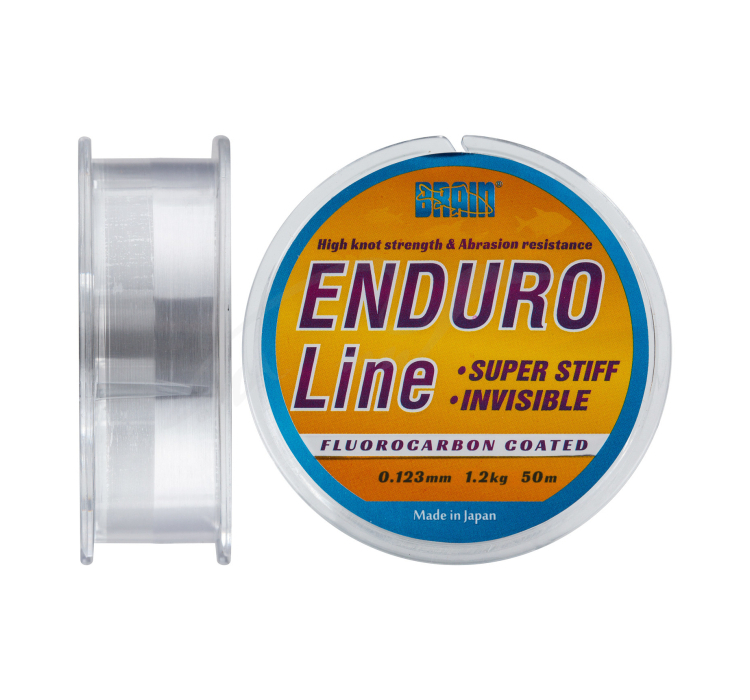 Жилка Brain Enduro 50 м 0,123 мм #0.6 - 1 Жилка Brain Enduro 50 м 0,123 мм #0.6 - 1