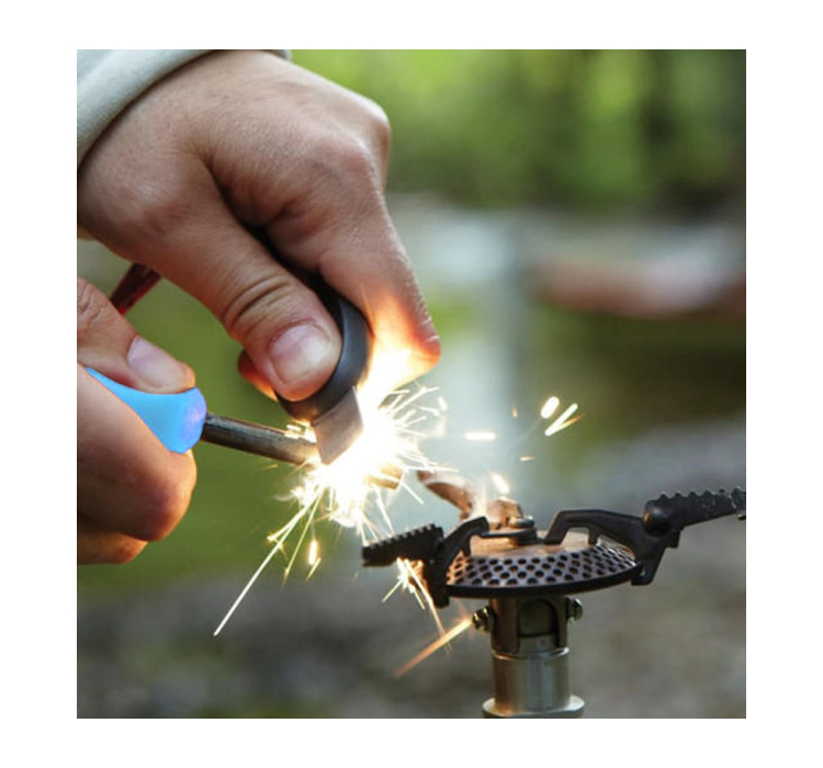 2 в 1 - огниво + свисток LIGHT MY FIRE Swedish FireSteel Scout голубое, блистер - 3 2 в 1 - огниво + свисток LIGHT MY FIRE Swedish FireSteel Scout голубое, блистер - 3