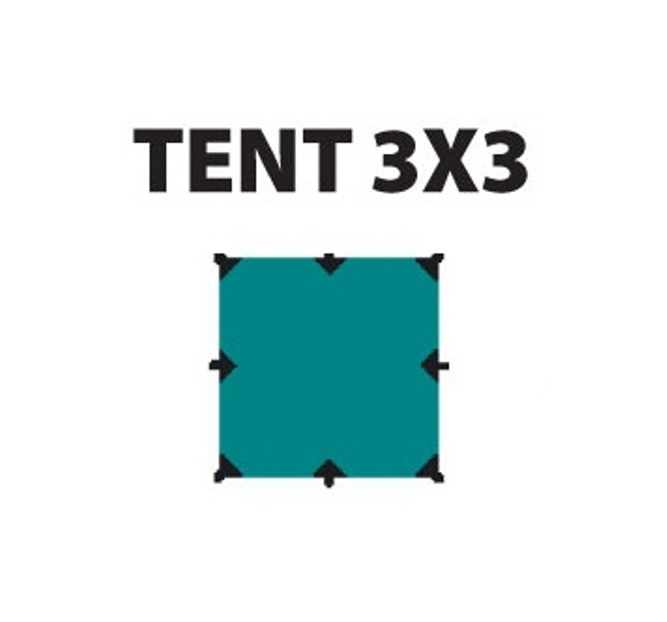 Тент Tramp 3x3, TRT-100.04 - 3 Тент Tramp 3x3, TRT-100.04 - 3