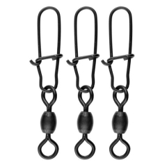 Вертлюжок DAM MADCAT Power Swivels з застібкою Snap 140кг 5шт