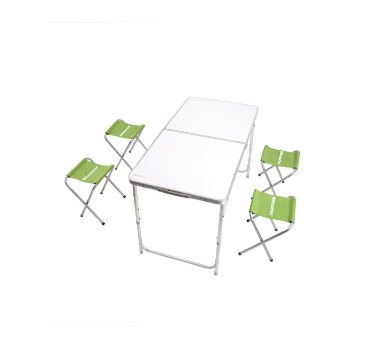 Розкладний стіл Кемпінг XN-12064 + 4 стільці - 1 Розкладний стіл Кемпінг XN-12064 + 4 стільці - 1