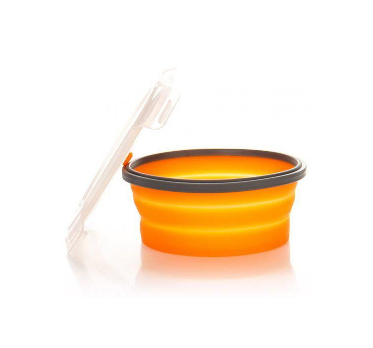 Контейнер складной с крышкой-защелкой Tramp TRC-088-orange - 3 Контейнер складной с крышкой-защелкой Tramp TRC-088-orange - 3