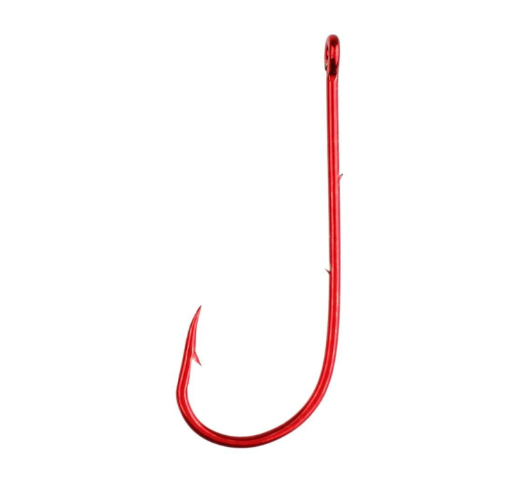 Крючки Mikado Sensual Round With Barbs (черный никель) № 6 - 3 Крючки Mikado Sensual Round With Barbs (черный никель) № 6 - 3