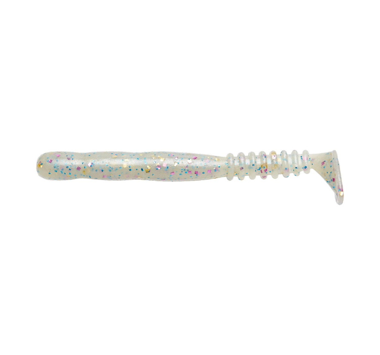 Силиконовая приманка Reins Rockvibe Shad 3" 211 UV Pearl Candy 15шт - 1 Силиконовая приманка Reins Rockvibe Shad 3" 211 UV Pearl Candy 15шт - 1