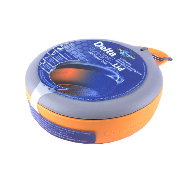 Миска с крышкой Sea to Summit Delta Bowl, оранжевая - 1 Миска с крышкой Sea to Summit Delta Bowl, оранжевая - 1