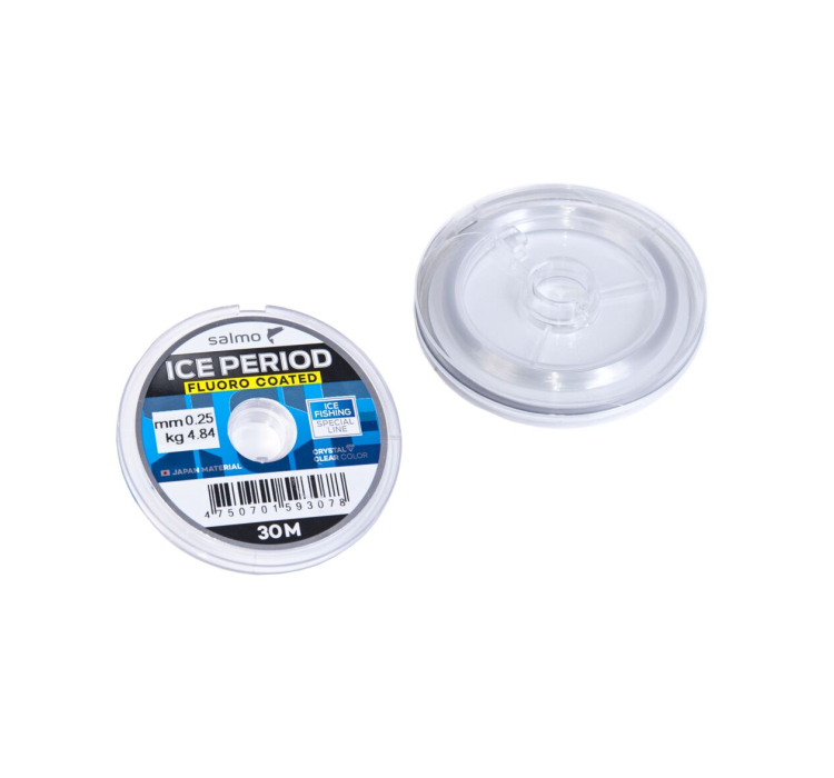 Леска Salmo Ice Period Fluoro Coated 30м 0,25мм - 1 Леска Salmo Ice Period Fluoro Coated 30м 0,25мм - 1