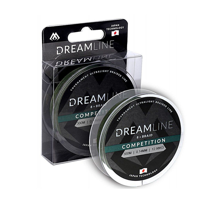 Шнур Mikado Dream Line Competition 300м 0,23мм 23,61кг green - 1 Шнур Mikado Dream Line Competition 300м 0,23мм 23,61кг green - 1