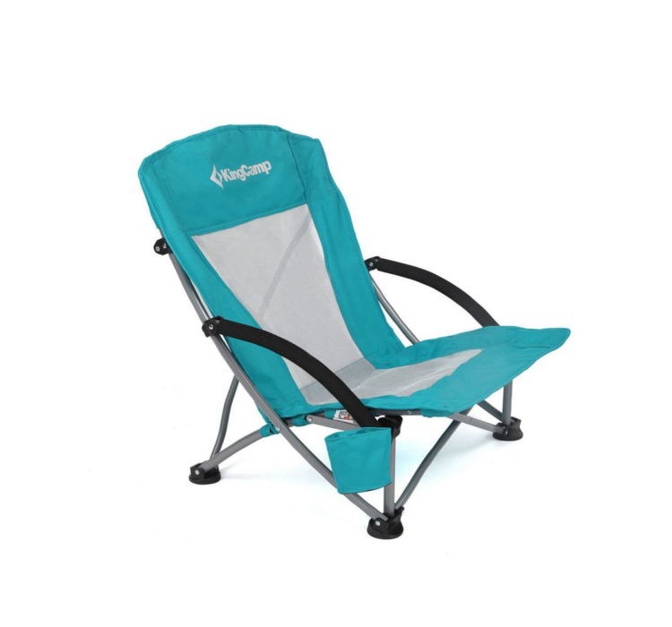 Шезлонг KingCamp Beach chair (KC3841) Cyan - 1 Шезлонг KingCamp Beach chair (KC3841) Cyan - 1