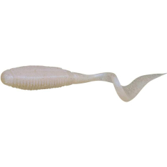 Силиконовая приманка Jackall Rhythm Curly 5" Sexy Albino (5шт/уп)