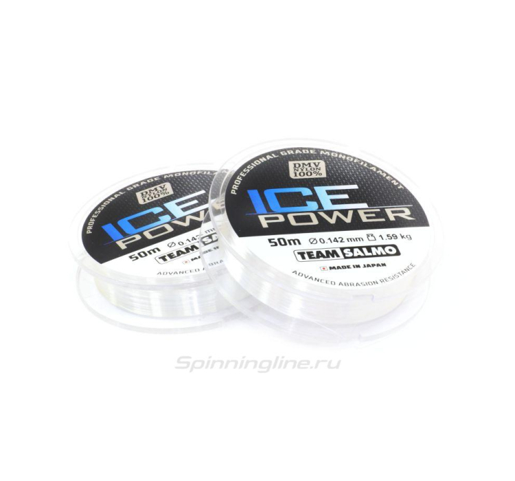 Леска Salmo Team Ice Power 50м 0,082мм - 2 Леска Salmo Team Ice Power 50м 0,082мм - 2