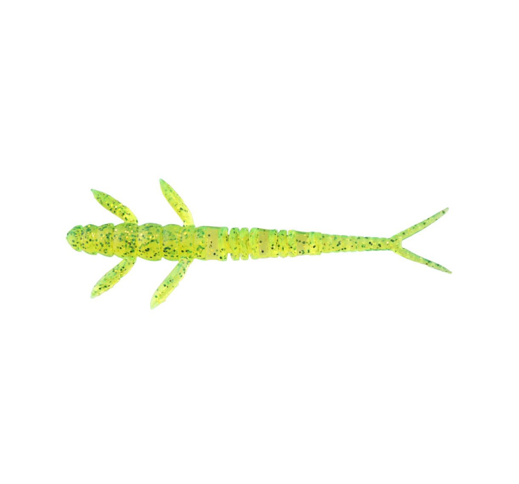 Силіконова приманка FishUP Flit 3"" #026 - Flo Chartreuse/Green (8шт/уп) - 1 Силіконова приманка FishUP Flit 3"" #026 - Flo Chartreuse/Green (8шт/уп) - 1
