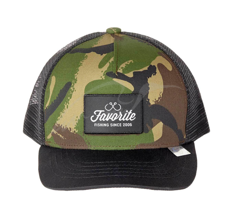 Кепка Favorite 1280 сітка 58 ц:камуфляж/чорний - 2 Кепка Favorite 1280 сітка 58 ц:камуфляж/чорний - 2