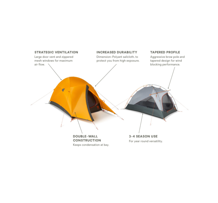 Всесезонний намет Nemo Kunai 2P - 12 Всесезонний намет Nemo Kunai 2P - 12