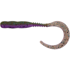 Силиконовая приманка Reins Curly Curly 4" 060 Onga River Moneybait (12 шт./пач.)