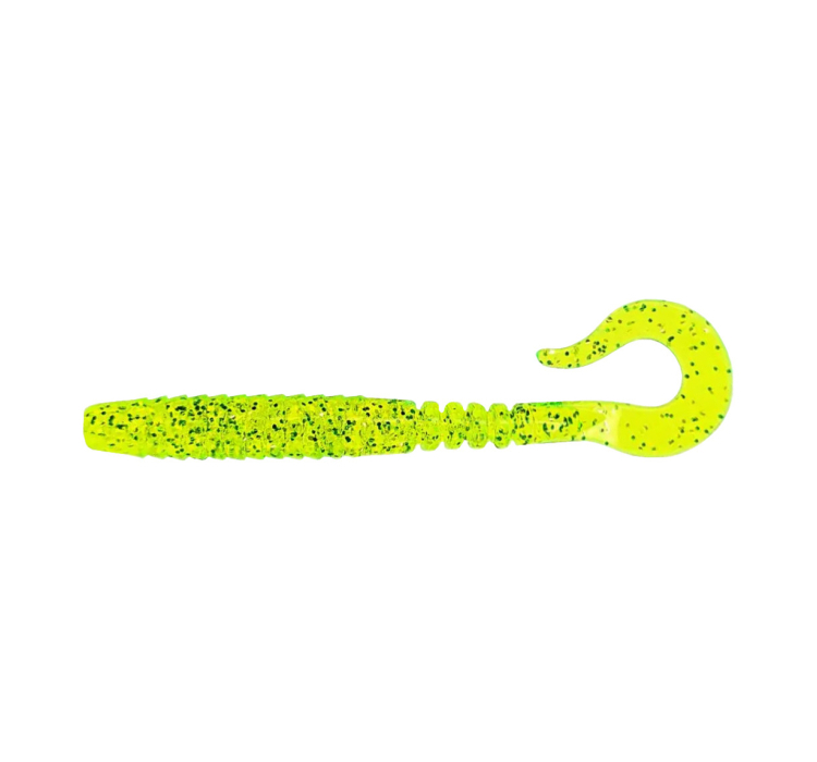 Силіконова приманка FishUP Vipo 2"" #026 - Flo Chartreuse/Green (10шт/уп) - 1 Силіконова приманка FishUP Vipo 2"" #026 - Flo Chartreuse/Green (10шт/уп) - 1