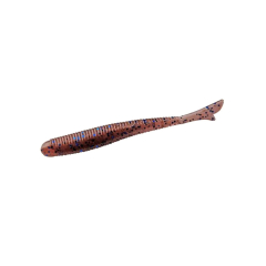 Силиконовая приманка Bait Breath U30 Fish Tail 2" (10 шт.) (145 Cinnamon/BlackBlue Flake)