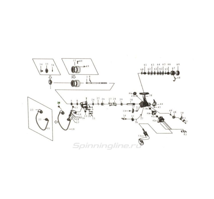 Катушка Salmo Supreme Ice 10RD - 4 Катушка Salmo Supreme Ice 10RD - 4