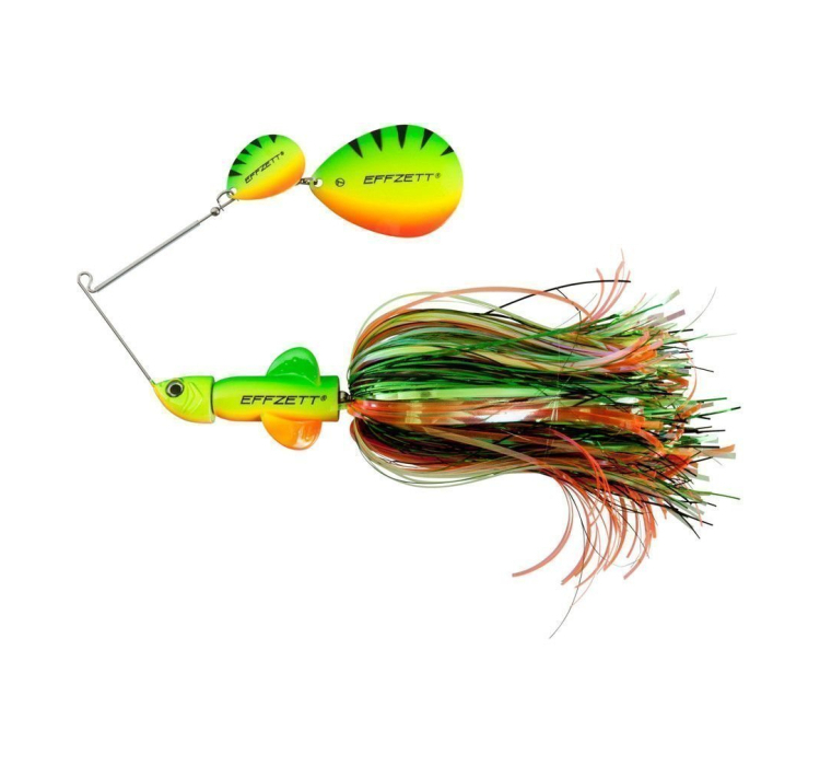 Спиннербейт DAM Effzett Pike Rattlin' Spinnerbait Fire Tiger 43 г - 1 Спиннербейт DAM Effzett Pike Rattlin' Spinnerbait Fire Tiger 43 г - 1