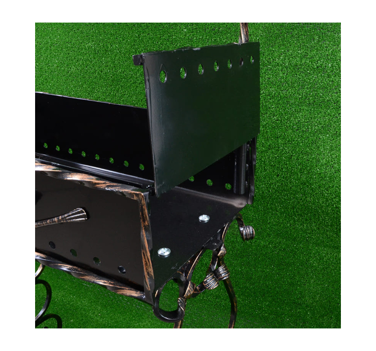 Мангал для шашликів (10-місний), кований - 4 Мангал для шашликів (10-місний), кований - 4