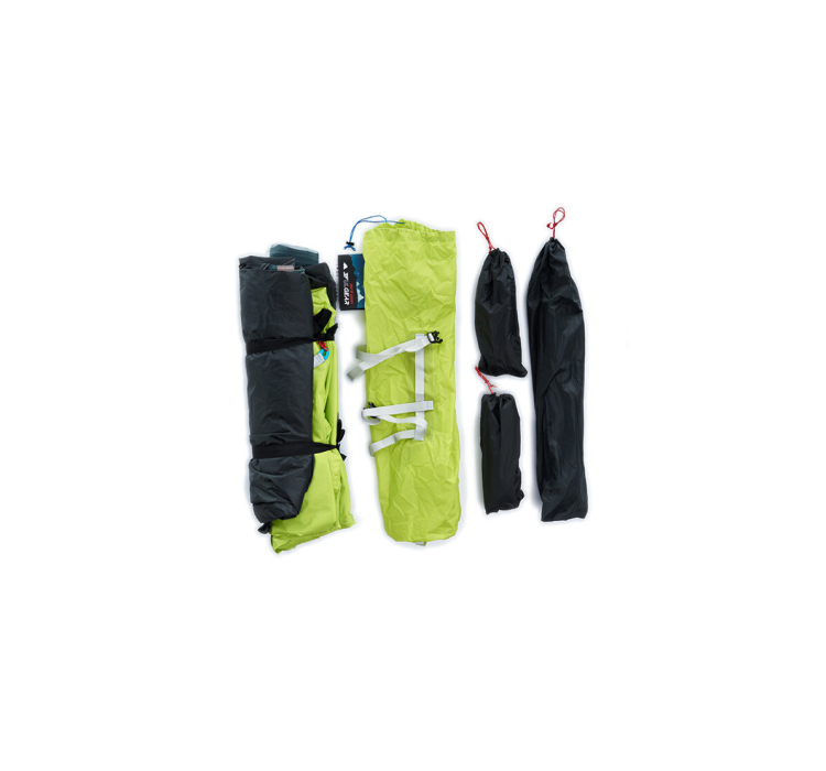 Палатка одноместная 3F Ul Gear Floating Cloud 1 210T 3 season Зеленый - 16 Палатка одноместная 3F Ul Gear Floating Cloud 1 210T 3 season Зеленый - 16