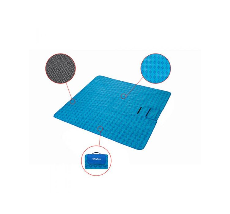 Коврик KingCamp Picnic Blankett (KG4701) Blue - 6 Коврик KingCamp Picnic Blankett (KG4701) Blue - 6