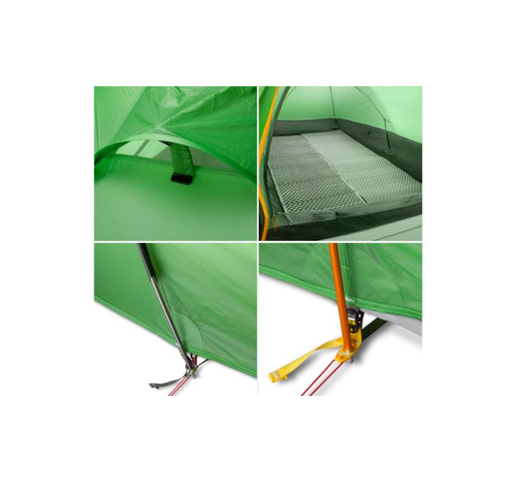 Палатка двухместная 3F Ul Gear Taihang 2 210T 3 season темно-зеленый - 8 Палатка двухместная 3F Ul Gear Taihang 2 210T 3 season темно-зеленый - 8