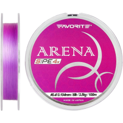 Шнур Favorite Arena PE 100m (purple) #0.2/0.076mm 5lb/2.1kg