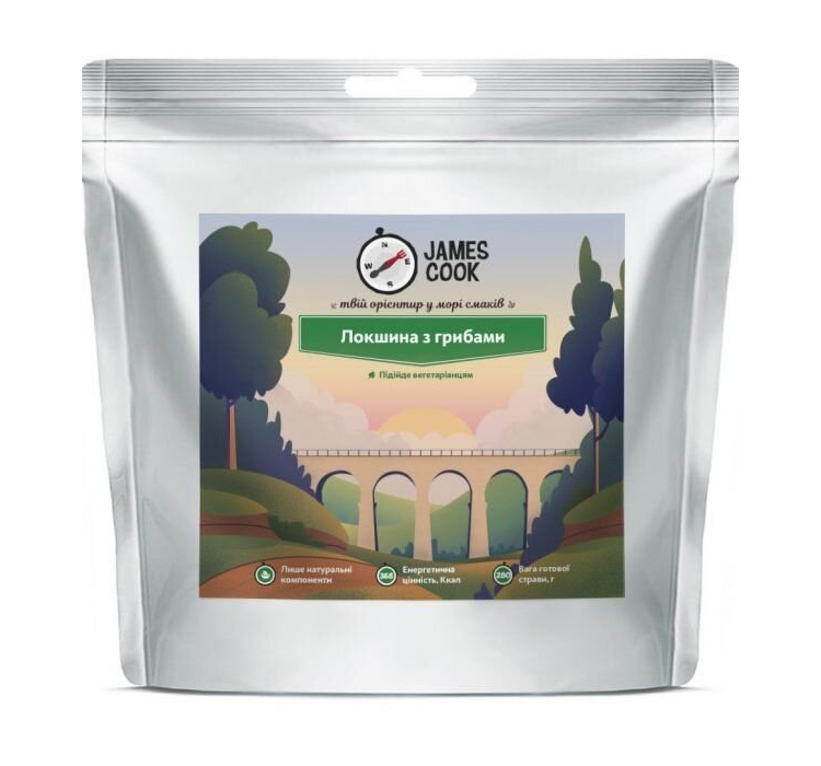 Паста з грибами James Cook - 1 Паста з грибами James Cook - 1
