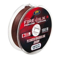 Шнур Lineaeffe Fire Silk PE Coated 100м 0,08мм FishTest-8,05кг Made in Japan
