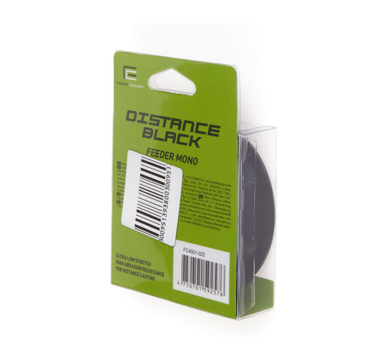 Леска Feeder Concept Distance Black 150м 0,22мм - 2 Леска Feeder Concept Distance Black 150м 0,22мм - 2