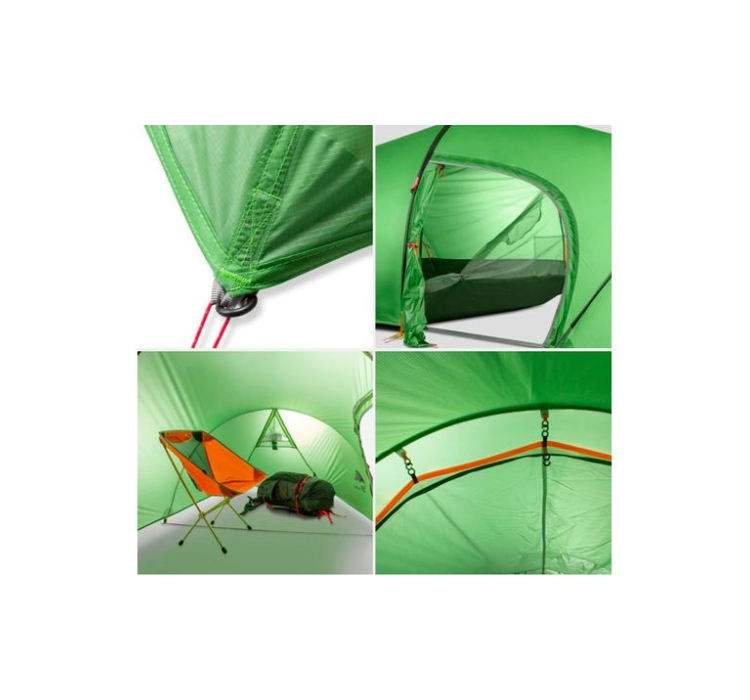 Палатка двухместная 3F Ul Gear Taihang 2 210T 3 season темно-зеленый - 7 Палатка двухместная 3F Ul Gear Taihang 2 210T 3 season темно-зеленый - 7