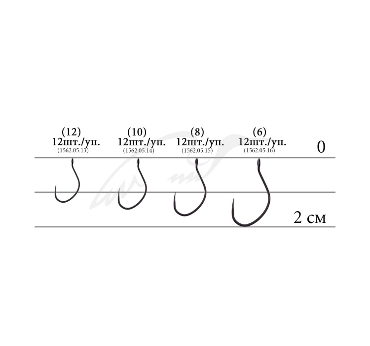 Гачок Decoy AH-IX FLORIA #14 (12 шт/уп) - 3 Гачок Decoy AH-IX FLORIA #14 (12 шт/уп) - 3