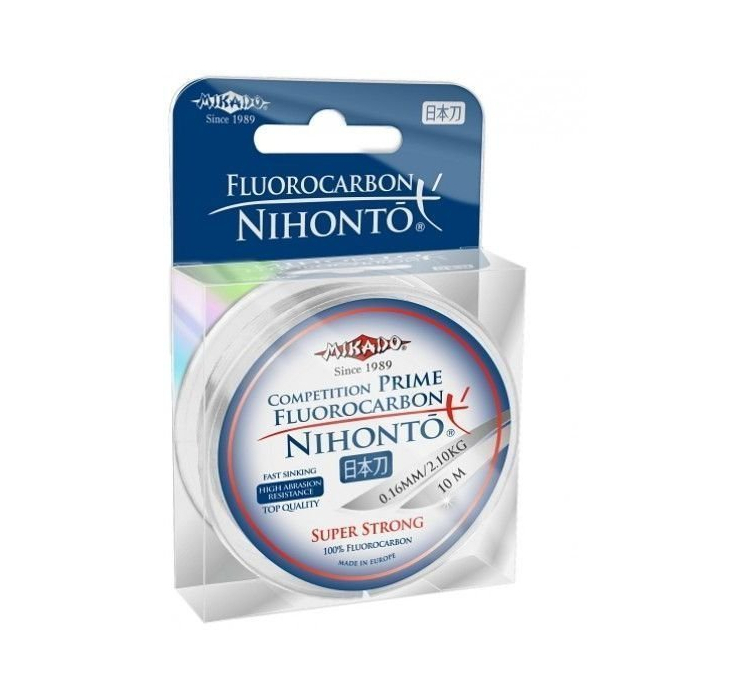 Леска Mikado NIHONTO PRIME FLUOROCARBON 10 м 0,30 мм - 1 Леска Mikado NIHONTO PRIME FLUOROCARBON 10 м 0,30 мм - 1