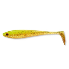 Силиконовая приманка Daiwa TN DUCKFIN 9cm uv-chartreuse 7шт.уп.